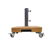 Umbrella Base 25kg Deluxe Aluminium - Timber Look